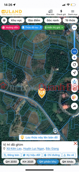 đ 1.9 Billion | BEAUTIFUL LAND FOR SALE IN KIEN LAO, CHU TX, BAC GIANG - HIGH PROFITABLE INVESTMENT OPPORTUNITY