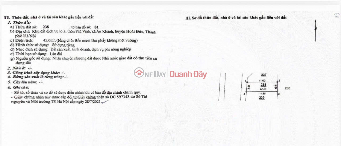 Làm ơn chọn, Nhà ở Niêm yết bán đ 10,9 tỷ