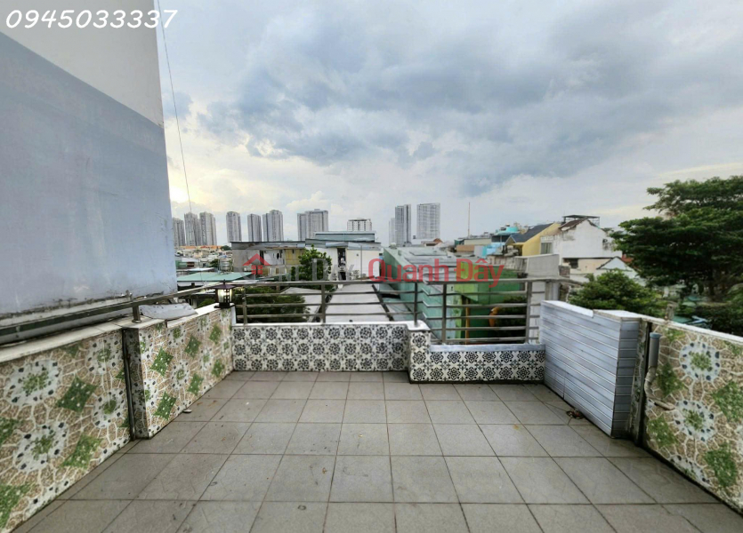 đ 9.5 Billion, 4-Story House for Sale, Commercial Frontage in District 7, Area 37m2 (4.3m x 8.5m),Price 9.5 Billion VND, Near Nguyen Thi Thap Street