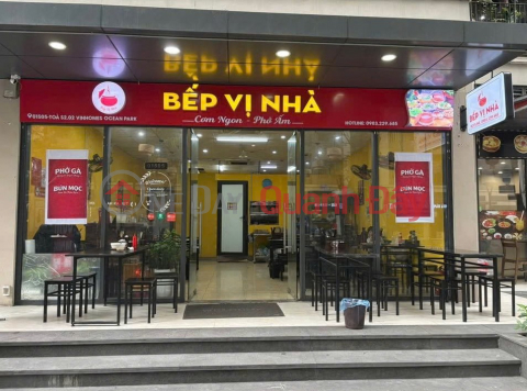 Urgent sale of a restaurant in a prime location at S2.02 Vinhomes Ocean Park - Currently operating successfully. _0