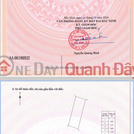 Bán đất đường Tam Giang, TP Bắc Ninh, 46,4m2, nhỉnh 1 tỷ, miễn TG _0