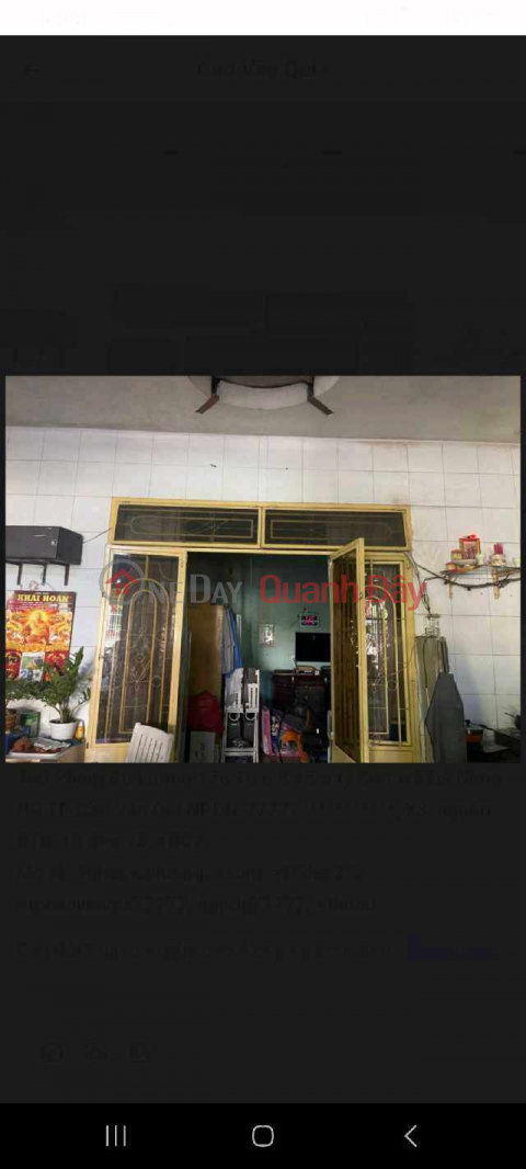 SUPER PRODUCT: LAND FOR SALE WITH FREE 4-LEVEL HOUSE ON THE FRONTAGE OF PHAM CU LUONG STREET, A FEW DOZENS OF METERS FROM VO VAN KIET _0