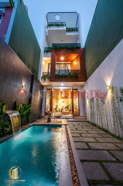 Property Search Vietnam | OneDay | Nhà ở Niêm yết bán, TUYỆT PHẨM NHÀ NGUYỄN XÍ - 3 TẦNG 3 MÊ - CÓ BỂ BƠI LỚN