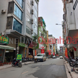 HOUSE FOR SALE IN THANH XUAN, PLOT DIVIDED ON SIDEWALK, CARS AVOID BUSINESS, 6 FLOORS WITH ELEVATOR, ABOVE 20 BILLION _0