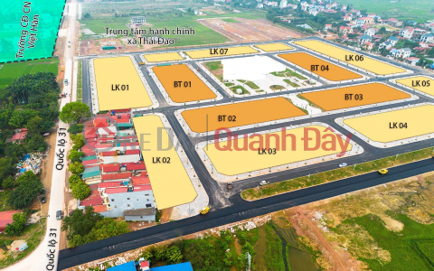 Selling the Hud 2 Bac Giang land plot project, Highway 31 axis - the most potential investment product in 2023 - red book _0