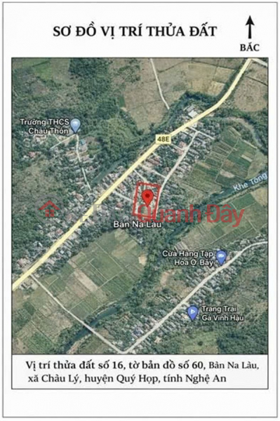PRIME LAND – INVESTMENT PRICE - OWNER NEEDS TO SELL QUICKLY A PLOT OF LAND IN CHAU LY COMMUNE, QUY HOP DISTRICT, NGHE AN PROVINCE | Vietnam Sales | đ 420 Million