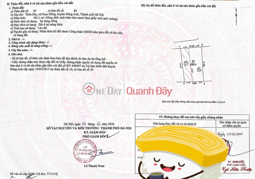 Property Search Vietnam | OneDay | Residential | Sales Listings LAND FOR SALE IN NAM HONG, DONG ANH - 100M FROM VO VAN KIET STREET, ONLY 60 MILLION VND\\/M2