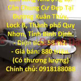 Need to Transfer Beautiful Apartment At Xuan Thuy Street, Lock B, Quy Nhon City, Binh Dinh Province. _0