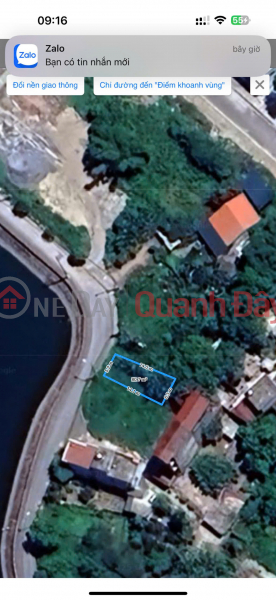 ONLY LOT VIEWING QUANG TRUNG LAKE 1 80m2 frontage 5m only over 2 billion Sales Listings