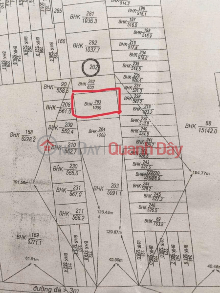 PROFITABLE INVESTMENT OPPORTUNITY - A Superb 1,000m² Garden House Plot in Binh Duc Commune, Ben Luc District, Long An Province. Vietnam Sales, đ 939 Million