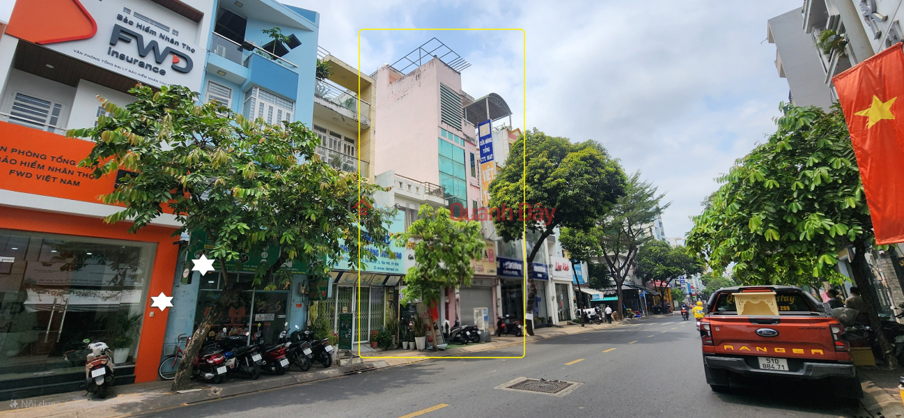 Cho thuê nhà Mặt Tiền Trương Vĩnh Ký Q.Tân Phú 76m²,6Tầng, 29Triệu - KHU THƯƠNG HIỆU | Việt Nam | Cho thuê đ 30 triệu/ tháng