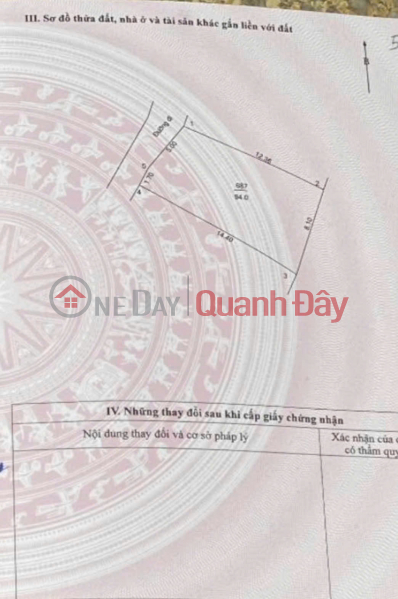 94M² LAND IN TRUNG HUNG WARD, SON TAY DISTRICT, HANOI Sales Listings