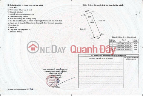 HOT OPPORTUNITY! OWN THIS PRIME LOCATION LAND PLOT NOW! Located on the main road of Bai Dinh Kim Son, Yen Khanh District, Ninh Binh Province. _0