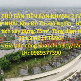 OWNER NEEDS MONEY TO SELL QUICKLY 2 MOST BEAUTIFUL APARTMENTS IN Do Nghia Urban Area - Ha Dong _0