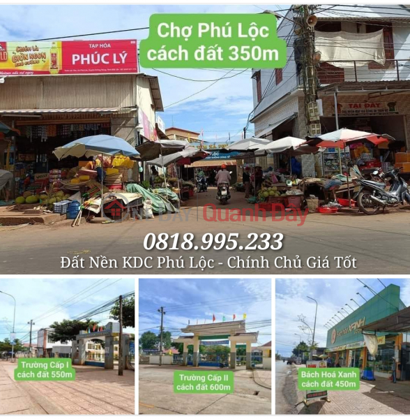 Selling Land Frontage on Hung Vuong Street 22m Right at Krong Nang New Administrative Center - Dak Lak, Vietnam, Sales, ₫ 668 Million