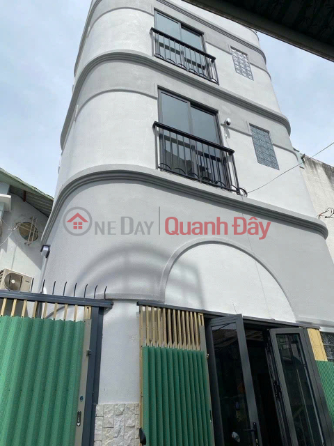 L2127 ️ House on Chu Van An Street, Binh Thanh District, Shared Ownership, Square shape, Alley access, 4 floors, 3.x billion VND _0