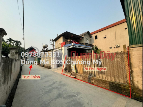 PRICE ONLY 1TY8 TO OWN 70M LAND LOT IN PHU NGHIA INDUSTRIAL PARK-CHUONG MY _0