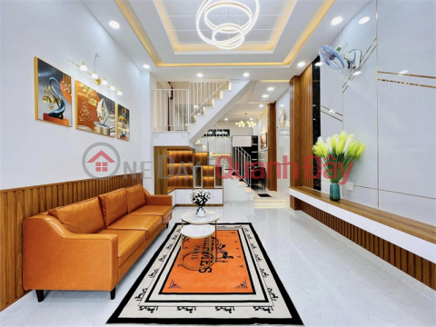 Beautiful house Nguyen Tu Gian, Go Vap - HXH, 3 floors with full furniture. _0
