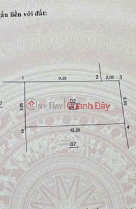 CẦN BÁN LÔ ĐẤT ĐẸP XÃ TỨ HIỆP, HUYỆN THANH TRÌ, HÀ NỘI. Diện tích : 65m2- Mặt tiền : 5.5m2 _0
