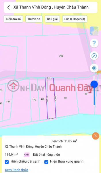 đ 400 triệu, Bán đất thổ cư chính chủ – vị trí trung tâm xã