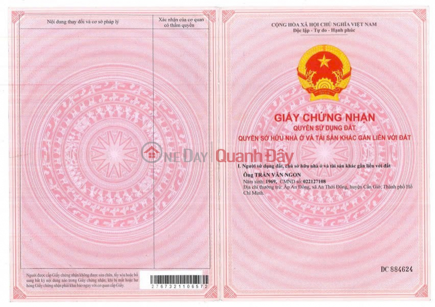 SỞ HỮU NGAY LÔ ĐẤT Tại Xã AN THỚI ĐÔNG, Huyện CẦN GIỜ, TP.HỒ CHÍ MINH, Việt Nam | Bán, đ 1,5 tỷ