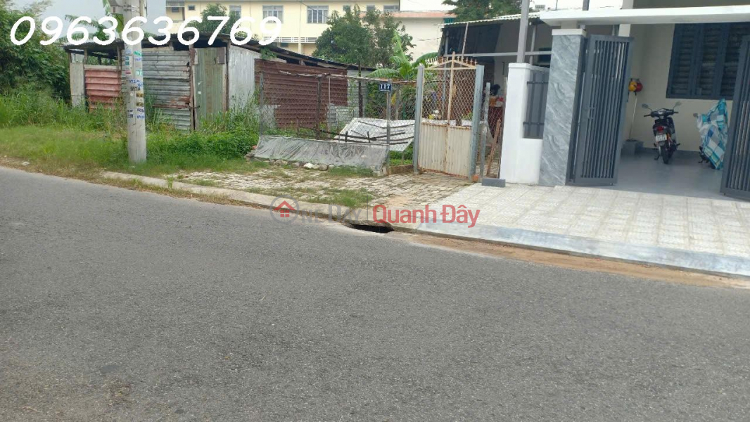 Land for sale with house on Nguyen Xuan Huu street, Hoa Tho Dong ward, Vietnam, Sales đ 3.5 Billion