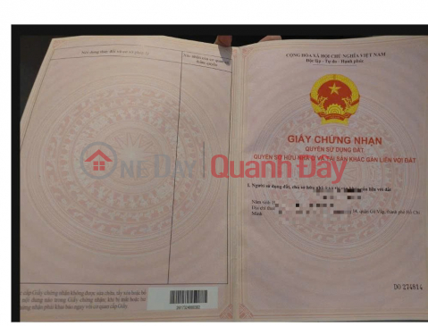HOT HOT – OWNER URGENTLY NEEDS TO SELL A PRIME PLOT OF LAND IN PHU LY COMMUNE, VINH CUU DISTRICT, DONG NAI PROVINCE. _0