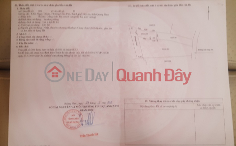 Owner's Land Very Cheap Price - Nice Location Hoi An City - Quang Nam _0