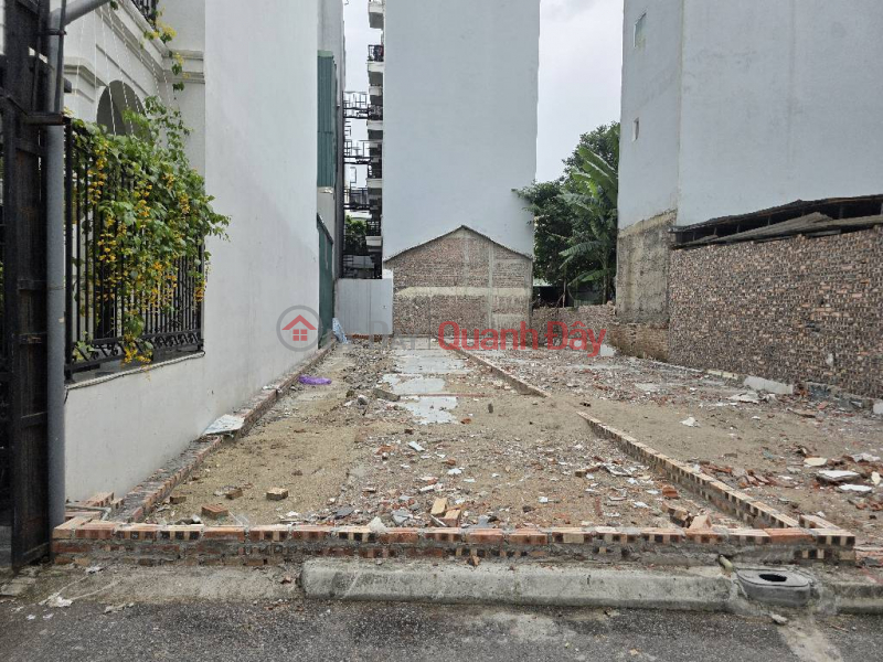 Only over 140 million\\/m2! Ngoc Thuy land in the dike. Expanding at the back, trucks can enter the land right at the French school, CV. Rare! Sales Listings