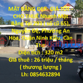 MẶT BẰNG ĐẸP- GIÁ TỐT - CHO THUÊ Nhanh Mặt Bằng Tại Quận Ninh Kiều - Cần Thơ _0