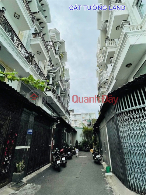 5-storey house for sale (4x14m, 5 bedrooms),Bui Quang La subdivision, Ward 12 - Only 6.6 billion _0