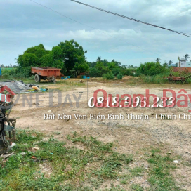 Binh Thuan Beach Land 29m Road Near Highway - Industrial Park - Seaport - Airport Price Only 7xxTRIEU _0