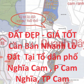 BEAUTIFUL LAND - GOOD PRICE For Quick Sale Land Lot At P Cam Nghia, Cam Ranh City, Khanh Hoa _0