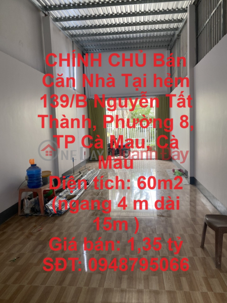 OWNER Sells House At Alley 139\\/B Nguyen Tat Thanh, Ward 8, Ca Mau City, Ca Mau Sales Listings