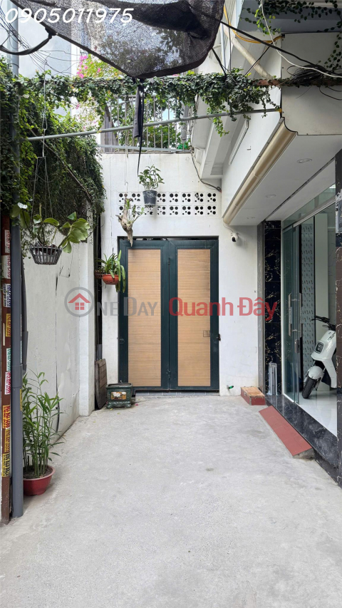 Four-story house for sale on alley 464, Cho Hang market, in the center of Le Chan ward, area 42.1m2, price 4.1 billion VND. _0