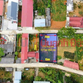 400m2 of residential land in the center of Moc Chau Farm Town, liquidation price is only slightly over 3 billion. _0