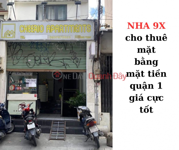 NHA 9X leases business premises in front of District 1 Rental Listings