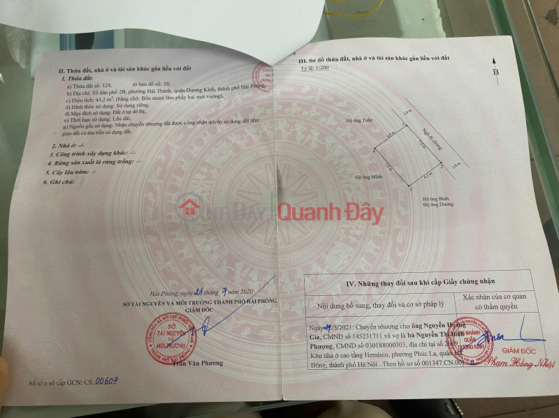 HÀNG CỰC HIẾM - LÔ ĐẤT ĐẸP TẠI HẢI THÀNH 2 - GIÁ CHỈ TỪ 1 tỷ 410 triệu Niêm yết bán