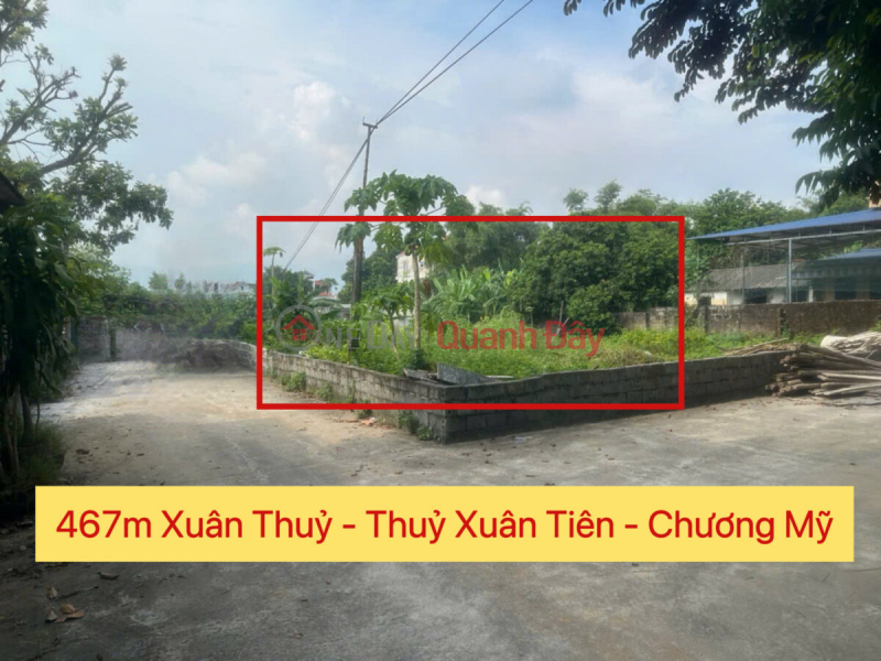 CHÍNH CHỦ CẦN BÁN LÔ ĐẤT 467M TẠI THỦY XUÂN TIÊN-CHƯƠNG MỸ-HÀ NỘI Niêm yết bán