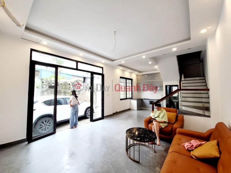 Property Search Vietnam | OneDay | Residential, Sales Listings Newly built house for sale on Truc Cat - Le Chan street, 40m 4 floors PRICE 2.8 billion cars parked at the door