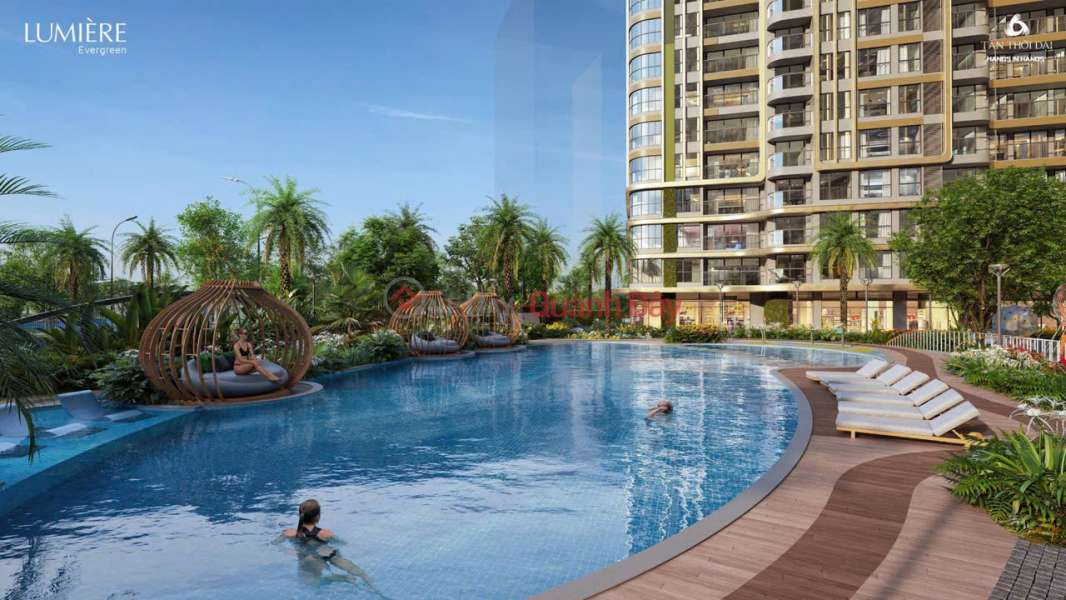Property Search Vietnam | OneDay | Residential Sales Listings, URGENT SALE STUDIO 30m² – LUMIÈRE EVERGREEN - 25th floor, Southeast balcony, cool all year round