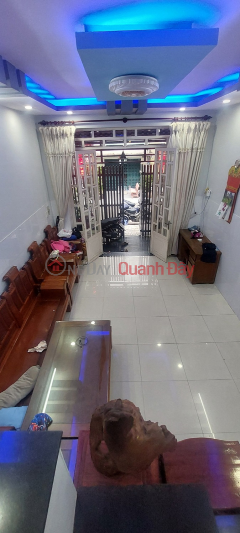 House for sale in Binh Tri Dong, 57m2, 4 beautiful floors, 4 bedrooms, alley accessible by truck. Only 6.2 billion VND (negotiable). _0
