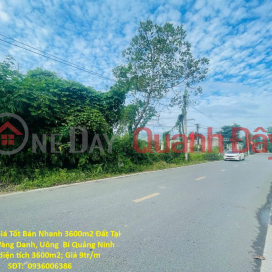 Beautiful Land - Great Price, Quick Sale: 3600m2 of Land in Vang Danh Ward, Uong Bi, Quang Ninh _0