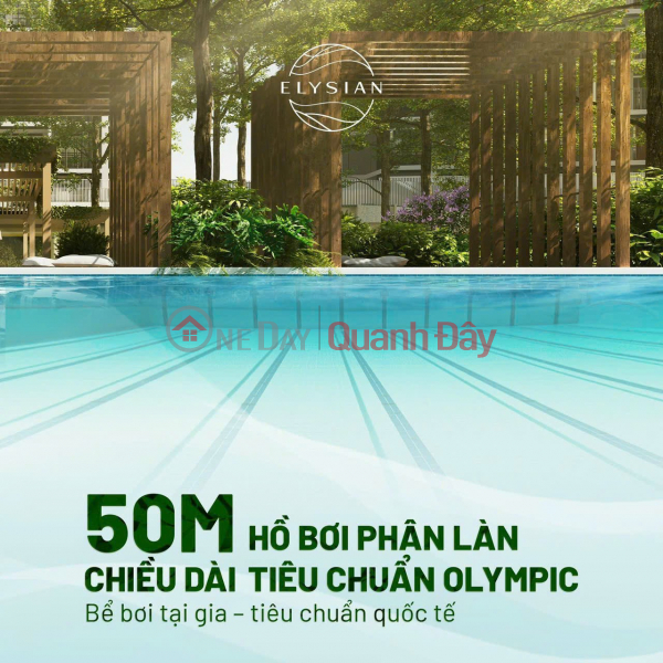 Property Search Vietnam | OneDay | Nhà ở | Niêm yết bán, CẬN CẢNH TỔ HỢP HỒ BƠI ĐẲNG CẤP QUỐC TẾ TẠI ELYSIAN