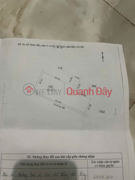 Property Search Vietnam | OneDay | Nhà ở | Niêm yết bán CHÍNH CHỦ Cần Bán Đất Thổ Cư Có Sẵn Nhà Tại 1561, Khu phố An Bình, Xã An Tịnh,Trảng Bàng, Tây Ninh