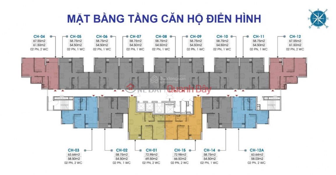 Property Search Vietnam | OneDay | Residential Sales Listings, 10 preferential rates for 54m2 luxury apartments directly from Investor Trust City priced at over 1.7 billion