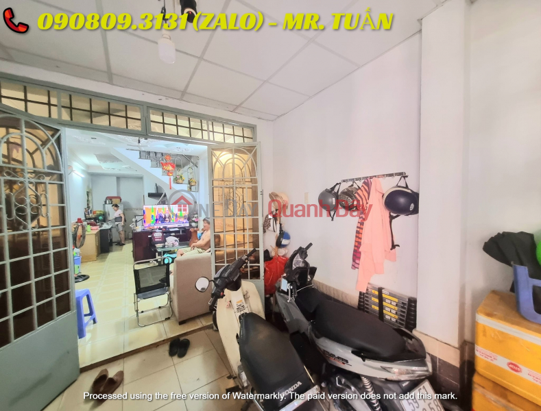 Property Search Vietnam | OneDay | Residential, Sales Listings | T3131-House for sale in District 3 - 41m2 CMT8 - 3 floors, 4 bedrooms - 4 bathrooms, price 4 billion 350