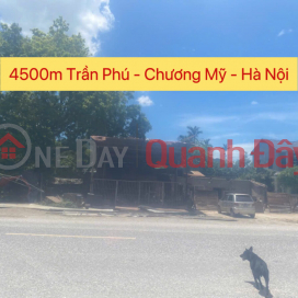 CHÍNH CHỦ CẦN BÁN LÔ ĐẤT 4500M TẠI MẶT ĐƯỜNG HỒ CHÍ MINH-TRẦN PHÚ-CHƯƠNG MỸ-HÀ NỘI _0