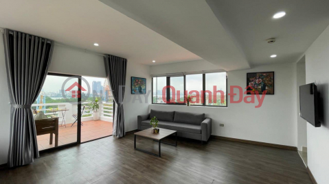 1N1K apartment with garden, 90m2, fully furnished, Trinh Cong Son street, West Lake view _0