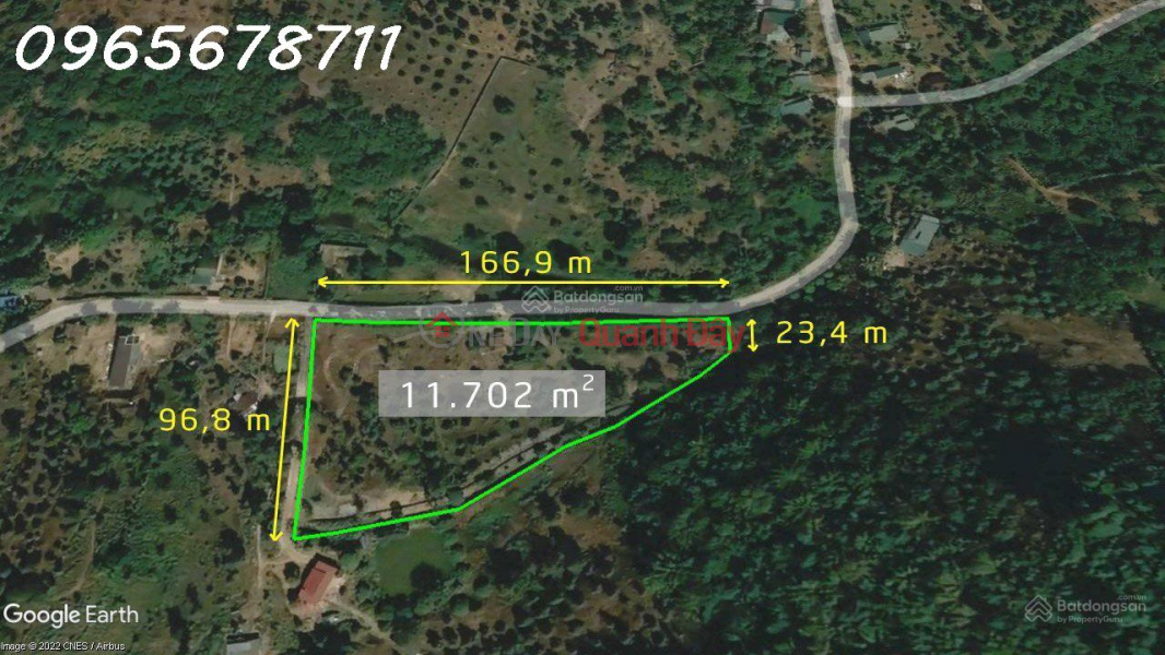 The owner needs to sell a large area of land in Ha Lam, Lam Dong, 2% commission for brokers Sales Listings